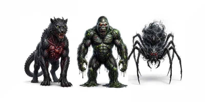 Terrifying Hybrid Creature Generator generated by undefined
