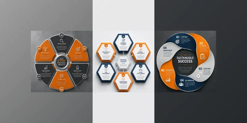 Modern Business Infographics generated by undefined