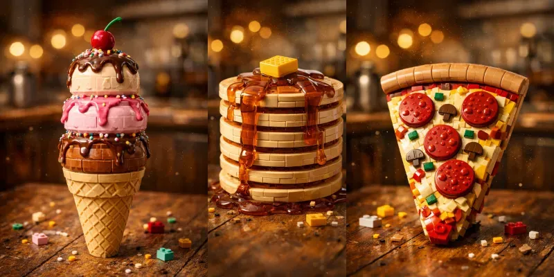 Lego Voxel Kitchen Masters generated by undefined