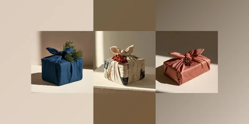 Fabricwrapped Gift Photography