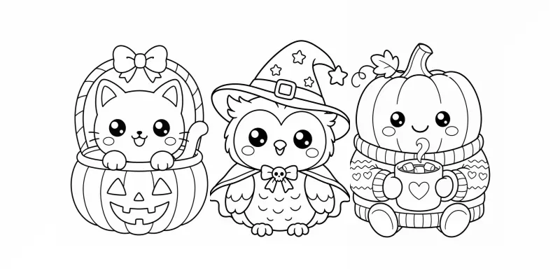 Halloween Coloring generated by undefined