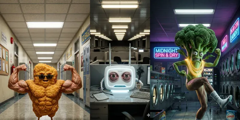 Cursed 3D Shitpost Characters Viral generated by undefined