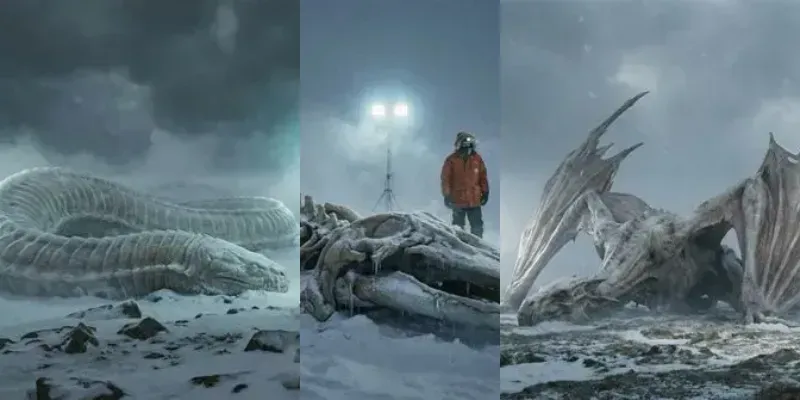 Cinematic Arctic Horror Aesthetics generated by undefined