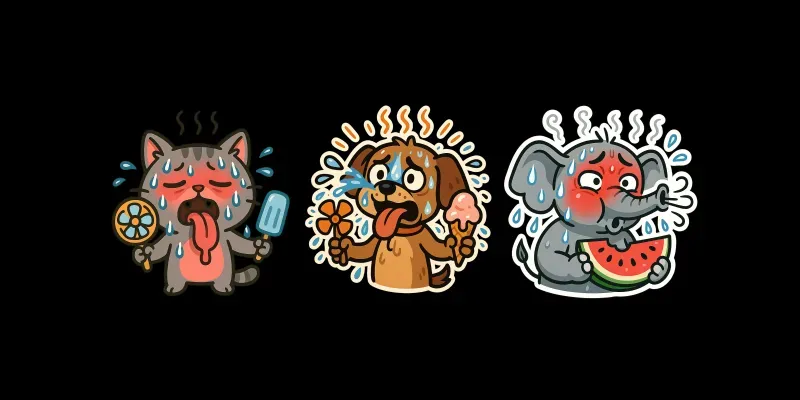 Cute Cartoon Emoji Stickers generated by undefined