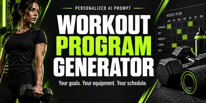 Personalized Workout Program Generator