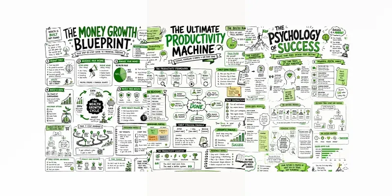 Handdrawn Sketchnote Infographics generated by undefined