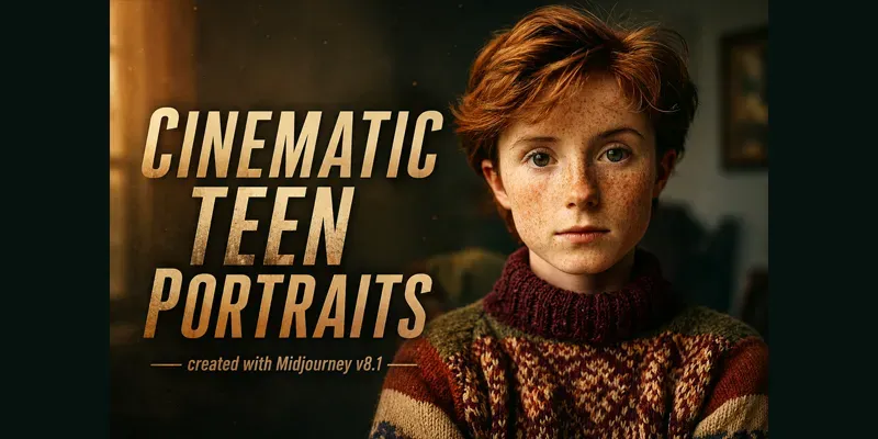 Cinematic Teen Portraits generated by undefined