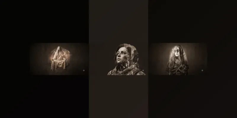 Double Exposure Surreal Art generated by undefined