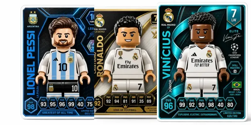 Lego Football Card Kits generated by undefined