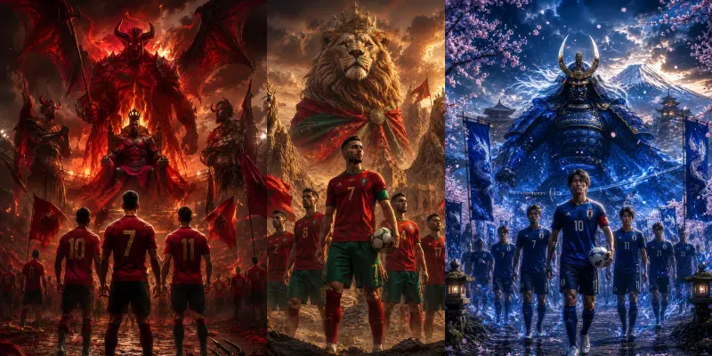 World Cup Nickname Kingdoms generated by undefined