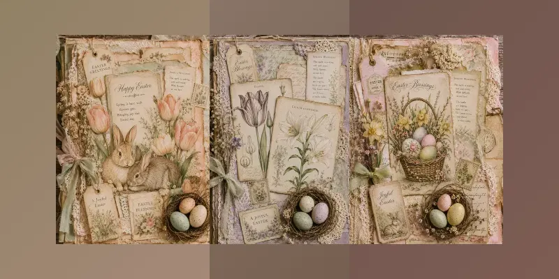 Easter Junk Journals generated by undefined