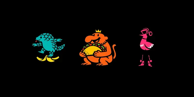 Playful Mascot Cartoon Vector Cliparts generated by undefined