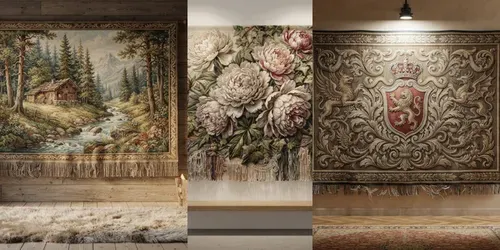 Woven Tapestry Ads generated by gemini-image
