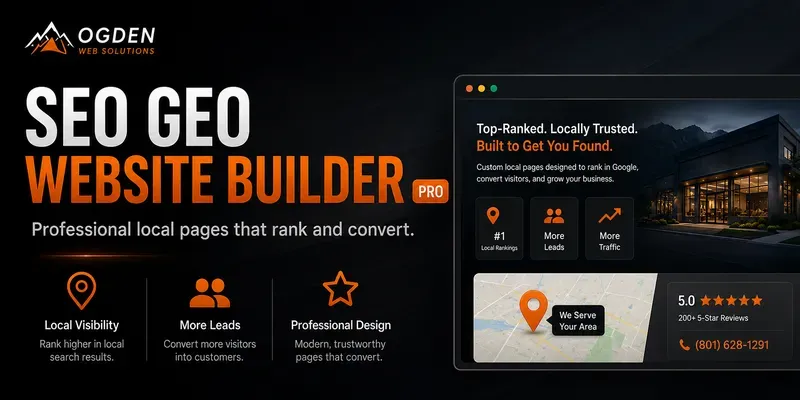 SEO Geo Website Builder Pro generated by undefined