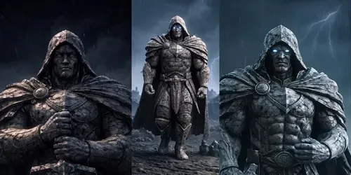 Storm Energy Heroes generated by kling