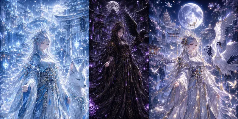 Yokai Queen Empresses generated by undefined