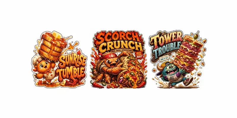 Commercial Sticker Mascots generated by undefined