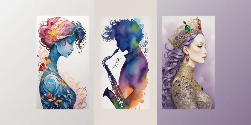Stunning Art Whimsical Textured Designs generated by undefined