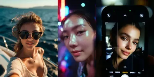 Viral Realistic Influencer Selfies generated by grok-image