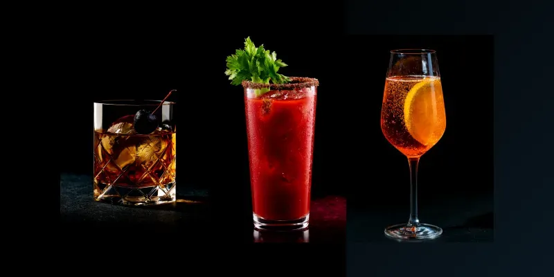 Minimalist Editorial Cocktail Photography generated by undefined