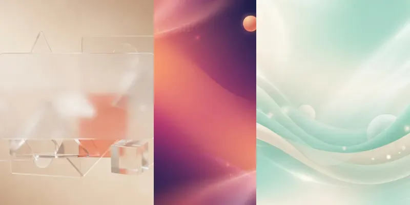 Mobile App UI Showcase Backgrounds