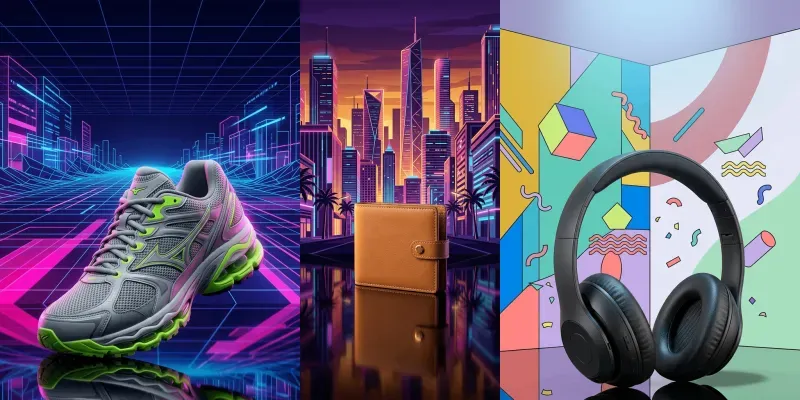 Realistic 3D Products In 2D Synth Oases generated by undefined