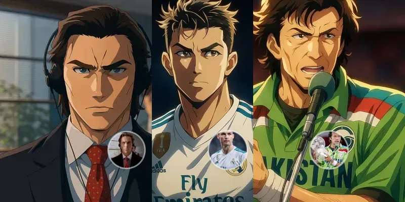 Modern Anime Frames From Images generated by undefined
