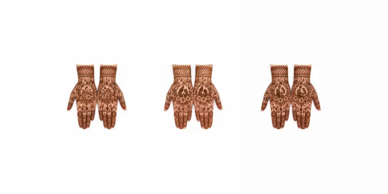 Indian Bridal Mehndi Design Generator generated by undefined
