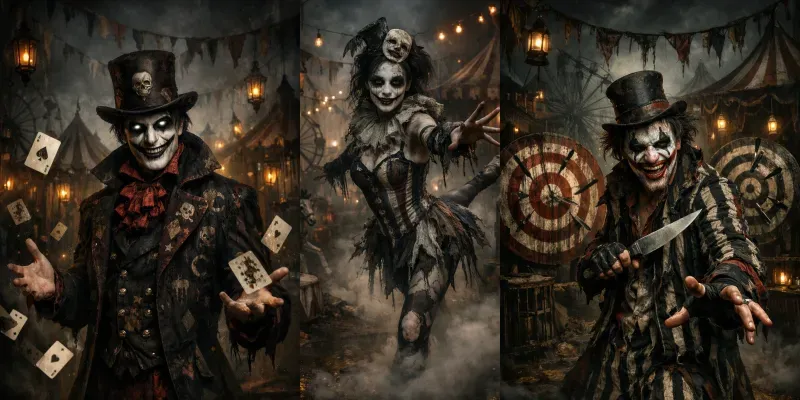 Gothic Dark Circus Generator generated by undefined