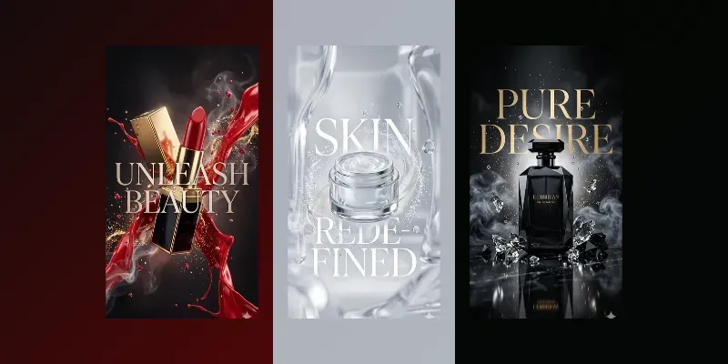 Luxury Beauty Campaign Generator generated by undefined