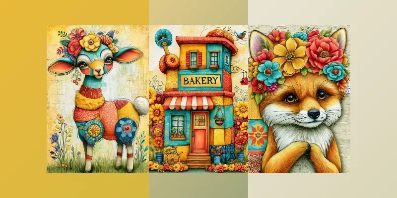Folk Art Storybooks generated by undefined