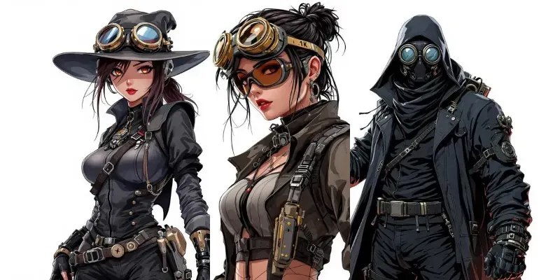 Steampunk Anime Heroes Collections generated by undefined