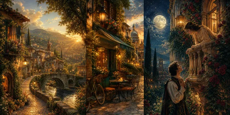 Neodeco Mystic Scene Generator generated by undefined