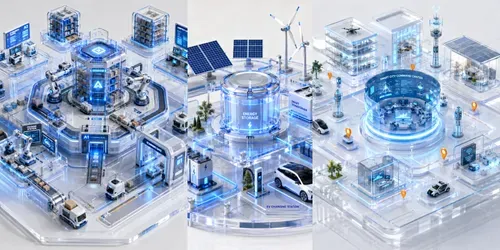 Futuristic Isometric Technologies generated by chatgpt-image