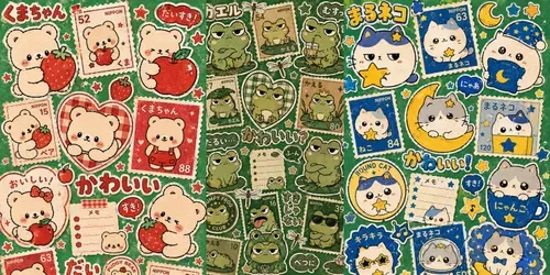 Kawaii Sticker Collage Moodboards generated by chatgpt-image