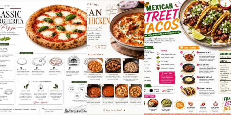 Premium White Background Recipes generated by undefined