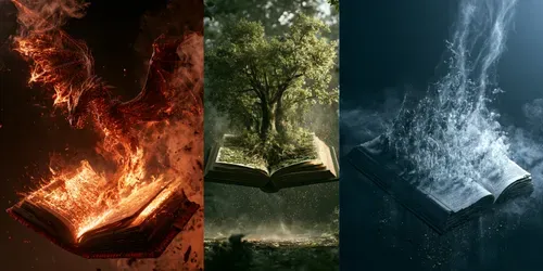 Fantasy Book World Art Generator generated by midjourney