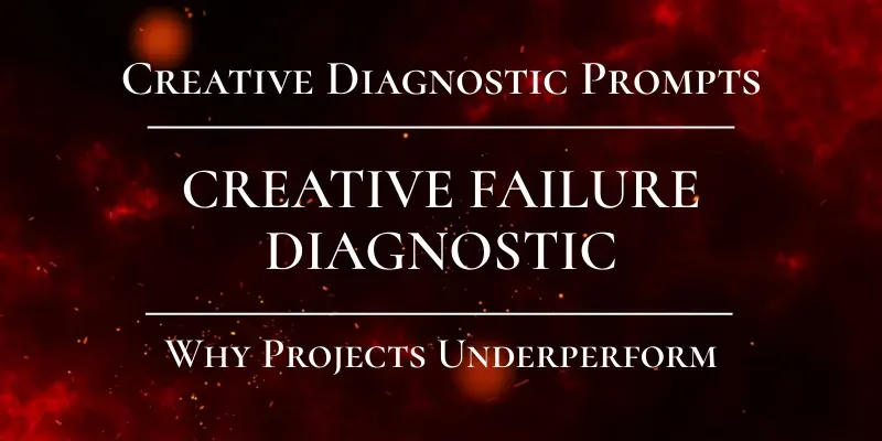 Creative Failure Diagnostic  generated by undefined