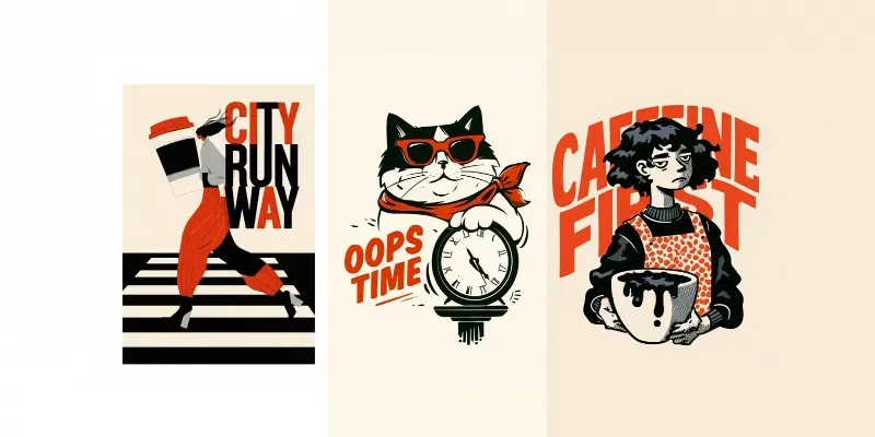 Cynical Retro Pod Graphics generated by undefined