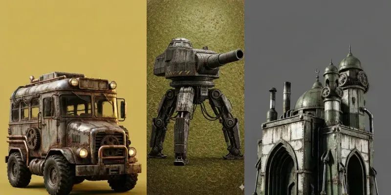Photographic Industrial Art generated by undefined