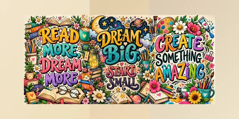 Handdrawn Typography Posters