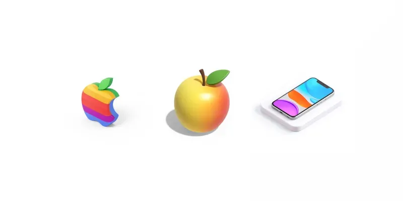 Isometric 3D Icons generated by undefined