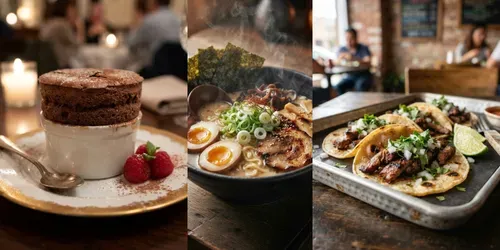 Global Cuisine Editorial Food generated by gemini-image