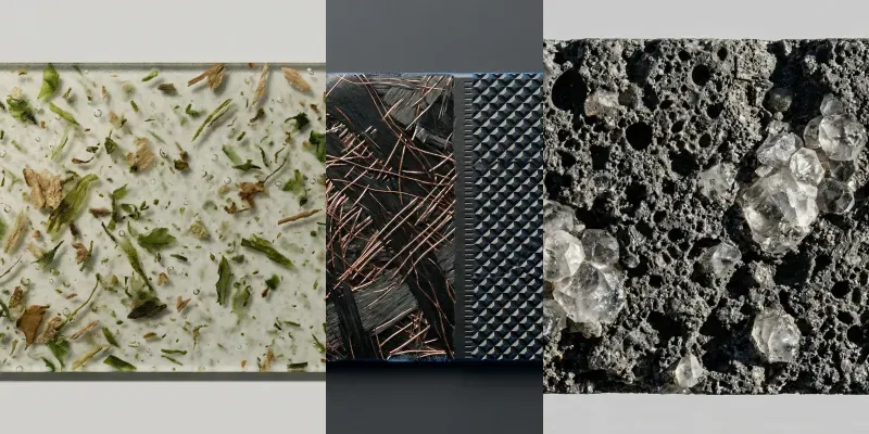 Tactile Macro Material Swatch Engines generated by undefined