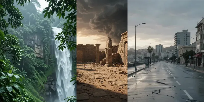 Cinematic Natural Disaster Videos