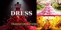 Floating Floral Dress Transformations veo prompt mini thumbnail