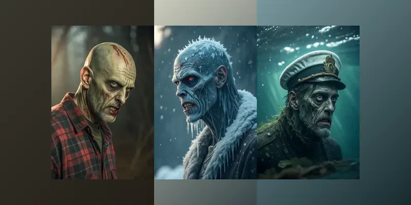 Undead Horror Masterpieces generated by undefined