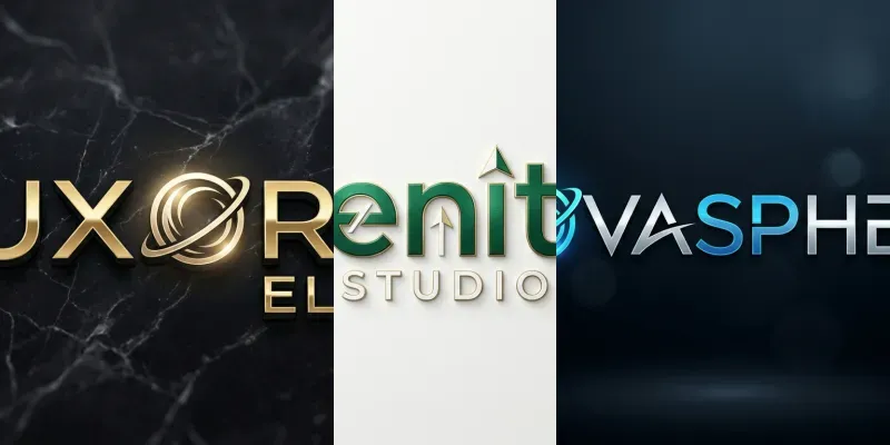 Typography Logo Designs generated by undefined