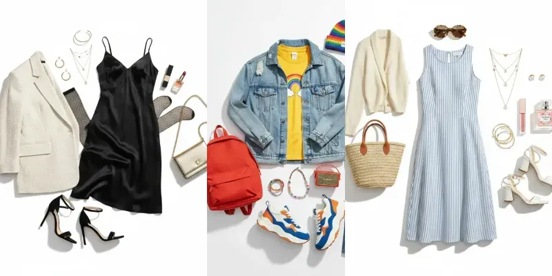 Fashion Outfit Collage Photos generated by undefined