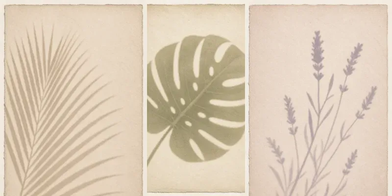 Botanical Shadow Art generated by undefined